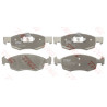 Conjunto de 4 pastilhas de freio COTEC TRW GDB1588