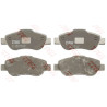 Conjunto de 4 pastilhas de freio COTEC TRW GDB1589