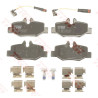 Conjunto de 4 pastilhas de freio COTEC TRW GDB1601