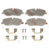 Conjunto de 4 pastilhas de freio COTEC TRW GDB1631
