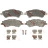Conjunto de 4 pastilhas de freio COTEC TRW GDB1677