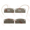 Conjunto de 4 pastilhas de freio COTEC TRW GDB1679