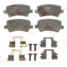 Conjunto de 4 pastilhas de freio COTEC TRW GDB1685