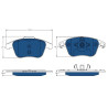 Conjunto de 4 pastilhas de freio TRW GDB1691BTE