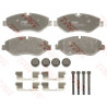 Conjunto de 4 pastilhas de freio COTEC TRW GDB1698