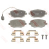 Conjunto de 4 pastilhas de freio COTEC TRW GDB1707