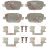 Conjunto de 4 pastilhas de freio COTEC TRW GDB1708