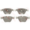 Conjunto de 4 pastilhas de freio COTEC TRW GDB1729