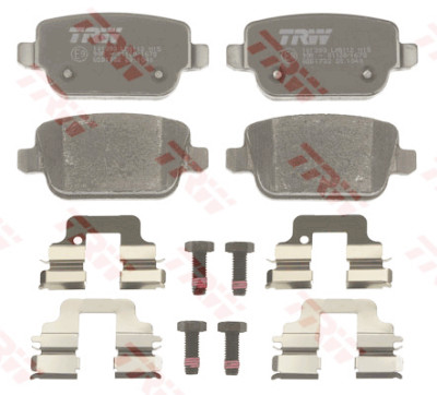 Conjunto de 4 pastilhas de freio COTEC TRW GDB1732