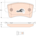 Conjunto de 4 pastilhas de freio COTEC TRW GDB1765