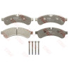 Conjunto de 4 pastilhas de freio COTEC TRW GDB1780