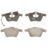 Conjunto de 4 pastilhas de freio COTEC TRW GDB1809