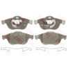 Conjunto de 4 pastilhas de freio COTEC TRW GDB1823