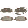 Conjunto de 4 pastilhas de freio COTEC TRW GDB1885