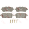 Conjunto de 4 pastilhas de freio COTEC TRW GDB1893