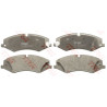 Conjunto de 4 pastilhas de freio COTEC TRW GDB1898