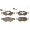 Conjunto de 4 pastilhas de freio COTEC TRW GDB1900