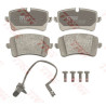 Conjunto de 4 pastilhas de freio COTEC TRW GDB1902