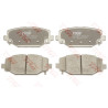 Conjunto de 4 pastilhas de freio TRW GDB1936