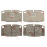 Conjunto de 4 pastilhas de freio COTEC TRW GDB199