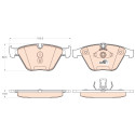 Conjunto de 4 pastilhas de freio COTEC TRW GDB2021
