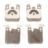 Conjunto de 4 pastilhas de freio COTEC TRW GDB2028