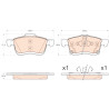 Conjunto de 4 pastilhas de freio TRW GDB2060