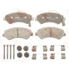 Conjunto de 4 pastilhas de freio TRW GDB2069