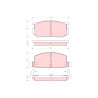 Conjunto de 4 pastilhas de freio TRW GDB211