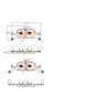 Conjunto de 4 pastilhas de freio TRW GDB2126