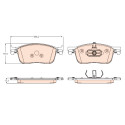 Conjunto de 4 pastilhas de freio TRW GDB2169