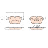 Conjunto de 4 pastilhas de freio TRW GDB2193
