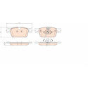 Conjunto de 4 pastilhas de freio TRW GDB2221