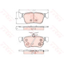 Conjunto de 4 pastilhas de freio TRW GDB2256