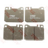 Conjunto de 4 pastilhas de freio COTEC TRW GDB242