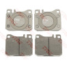 Conjunto de 4 pastilhas de freio COTEC TRW GDB264