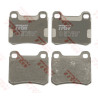 Conjunto de 4 pastilhas de freio COTEC TRW GDB294
