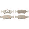 Conjunto de 4 pastilhas de freio TRW GDB3096