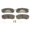 Conjunto de 4 pastilhas de freio COTEC TRW GDB3110