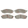 Conjunto de 4 pastilhas de freio TRW GDB3124