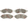 Conjunto de 4 pastilhas de freio COTEC TRW GDB3171
