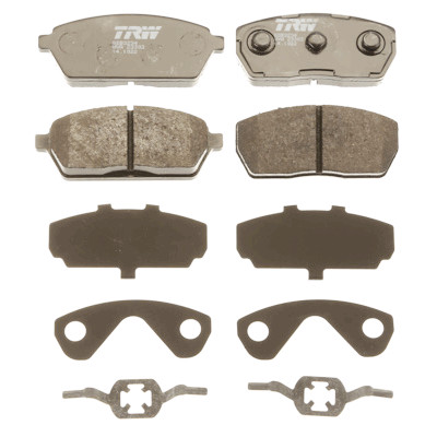 Conjunto de 4 pastilhas de freio TRW GDB3234
