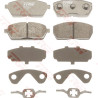 Conjunto de 4 pastilhas de freio TRW GDB3234