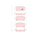 Conjunto de 4 pastilhas de freio COTEC TRW GDB3249