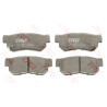 Conjunto de 4 pastilhas de freio TRW GDB3298