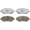 Conjunto de 4 pastilhas de freio COTEC TRW GDB3333