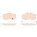 Conjunto de 4 pastilhas de freio COTEC TRW GDB3352