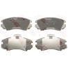 Conjunto de 4 pastilhas de freio COTEC TRW GDB3352