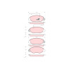 Conjunto de 4 pastilhas de freio COTEC TRW GDB3354