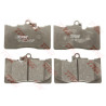 Conjunto de 4 pastilhas de freio COTEC TRW GDB3398